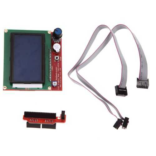 12864 LCD Displej a Ovladač pro 3D Tiskárny RAMPS 1.4 Reprap Mendel