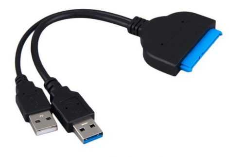 Adaptér USB 3.0 na SATA 22 pin pro 2.5" HDD a SSD