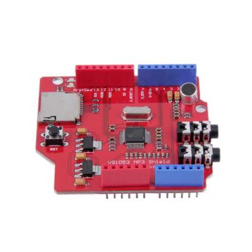 Audio Shield VS1053B MP3 s TF Čtečkou pro Arduino