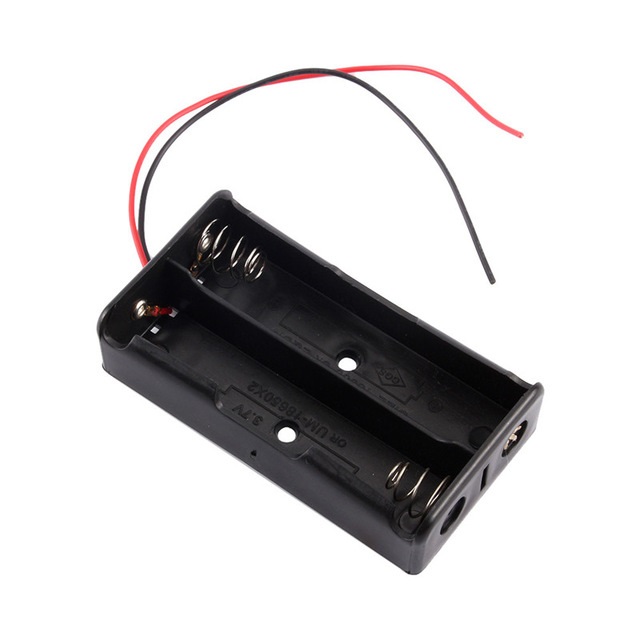 Bateriový box 2x18650 s vodiči