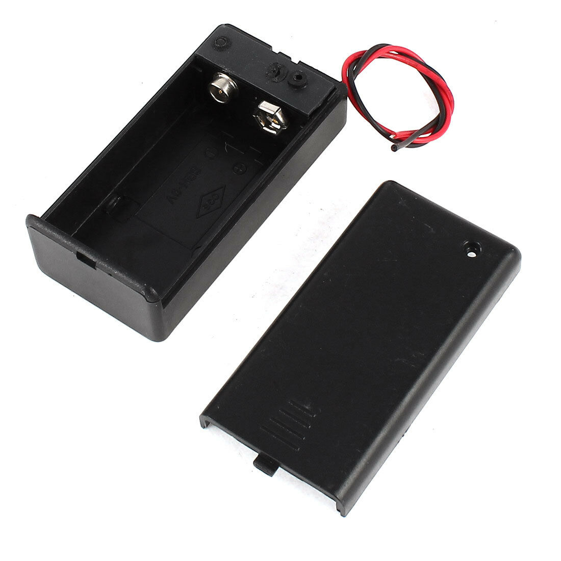 Bateriový box 9V s krytem a On-Off přepínačem