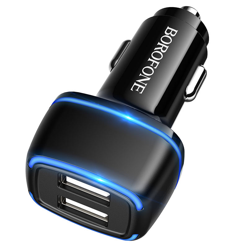Borofone 2x USB nabíječka do auta 12W