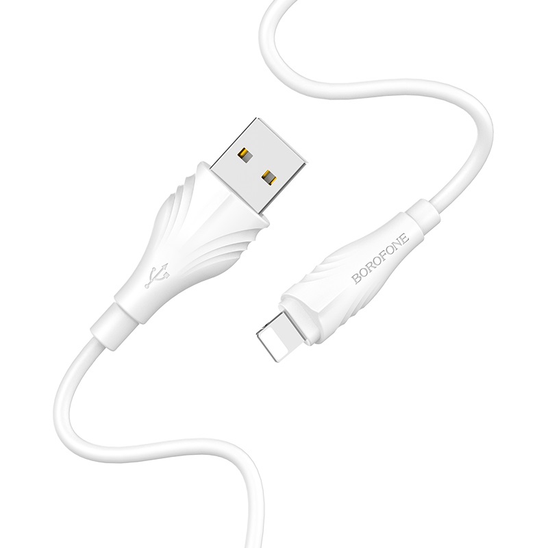 Borofone kabel lightning 3 m 5V/2.4A