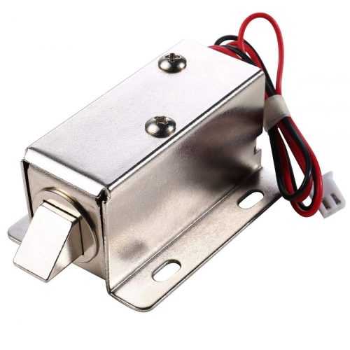 Elektromagnetický zámek pro dveře DC 12V 0.6A 7.5W