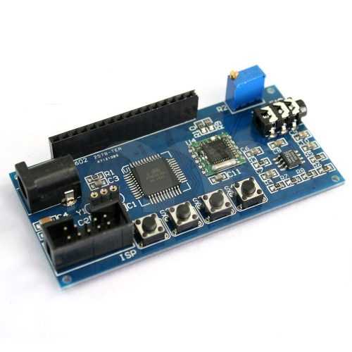 FM radio AVR vývojová deska ATmega16/32 TEA5767 TDA1308 ISP 5V