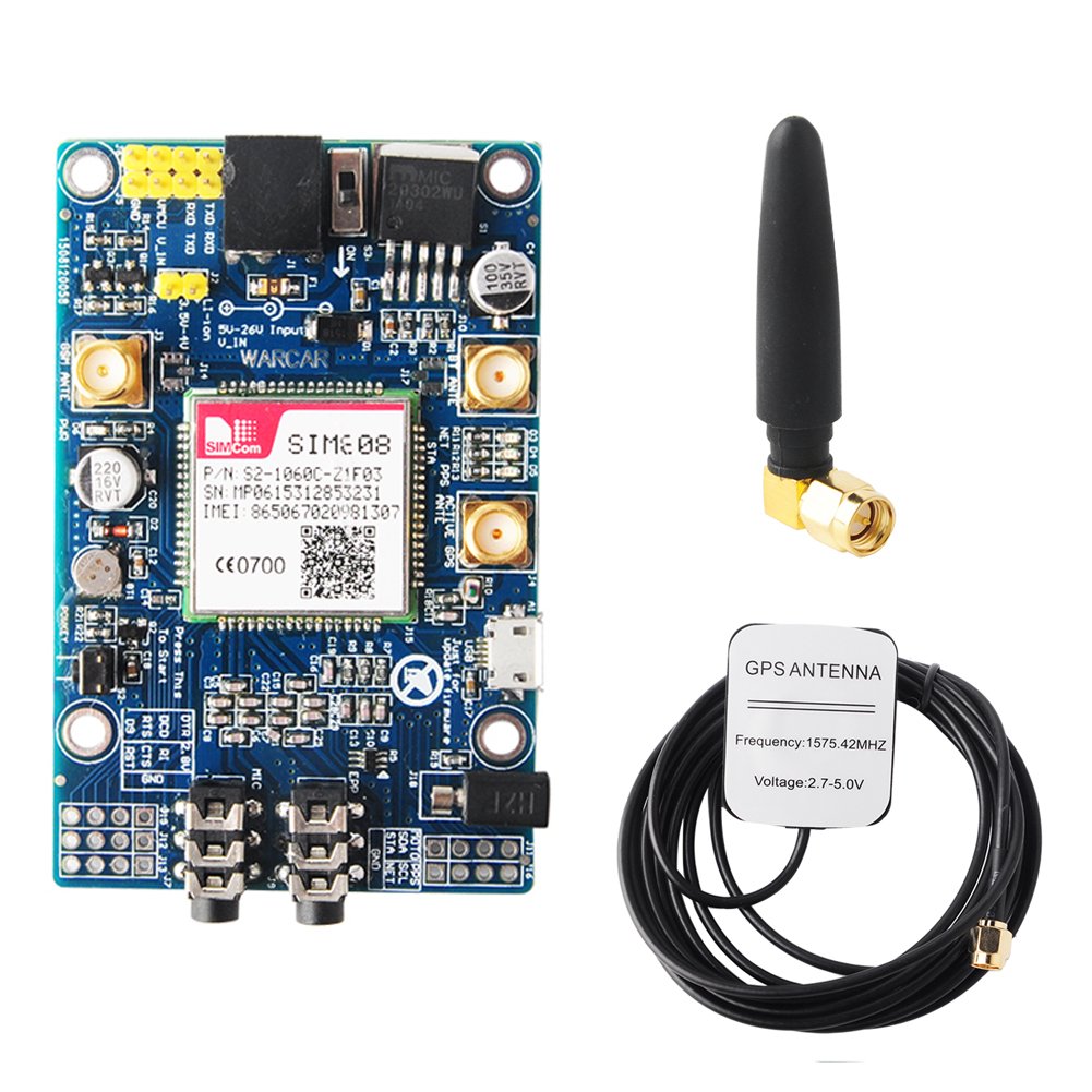 GSM GPRS GPS modul SIM808 s GPS anténou pro Arduino a Raspberry Pi