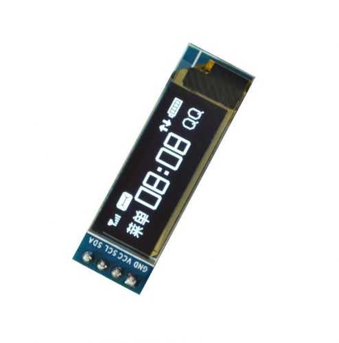 IIC I2C Displej OLED 0.91" 128x32 Bílý 3