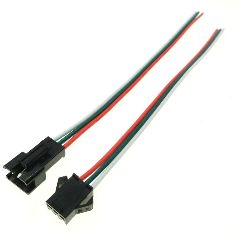 Konektor JST 2.54 SM 3Pin 1 pár