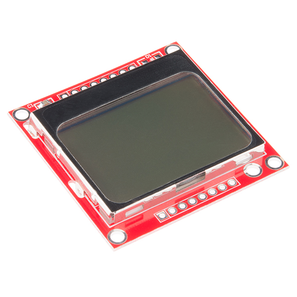 LCD display Nokia 5110 bílé podsvícení