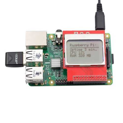 LCD shield grafický pro Raspberry PI