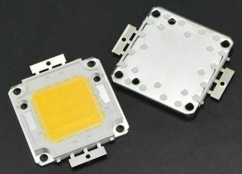 LED dioda COB 20W teplá bílá