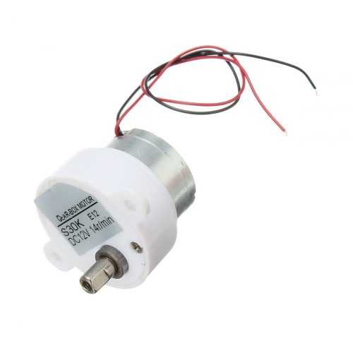 Motor DC 12V 14RPM S30K s Převodovkou Vysoký točivý Moment