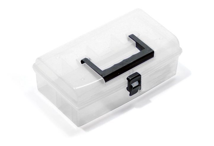 Plastový box organizér pro elektronické součástky