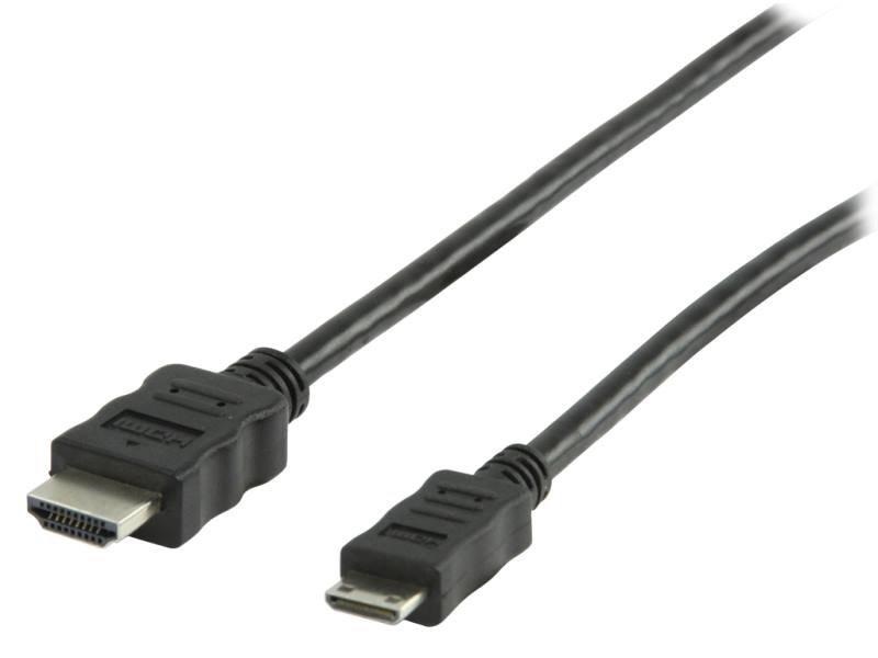 Propojovací kabel HDMI samec na HDMI Mini samec - 1m