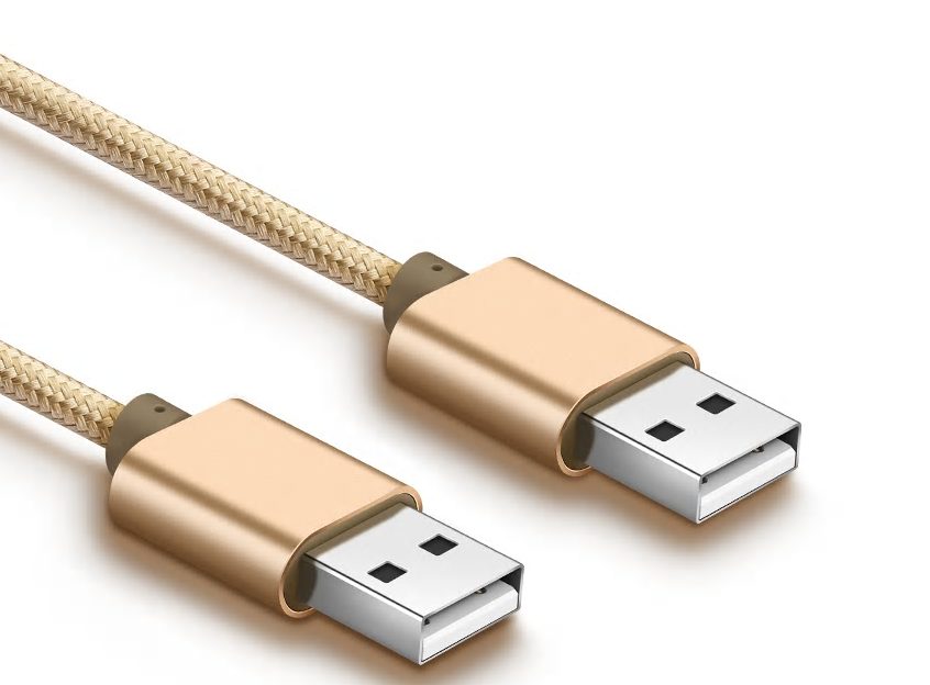 Propojovací kabel USB 2.0 A - USB 2.0 A 1m