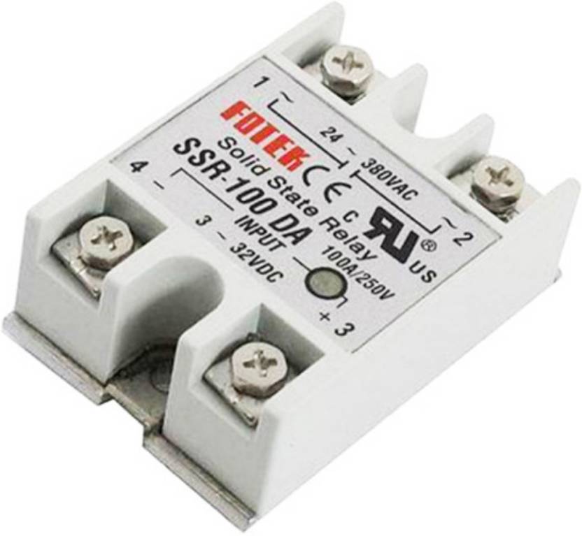 Relé SSR Solid State SSR-100DA 380V