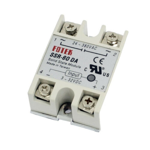 Relé SSR Solid State SSR-60DA 380V