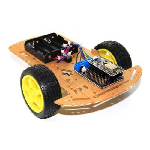 Robotický podvozek 2WD L293D s NodeMCU