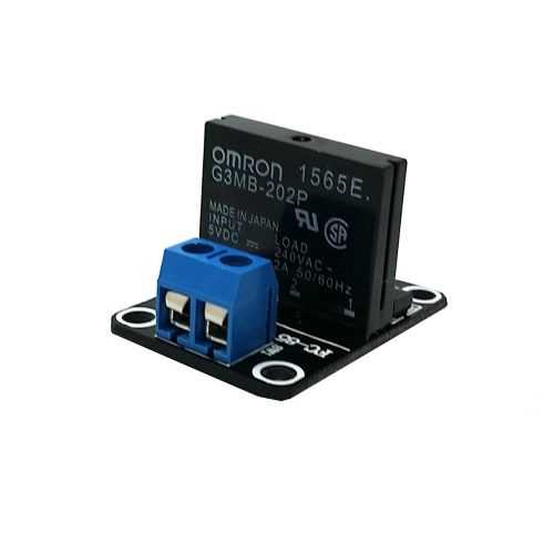 SSR Relé Modul 1 kanál 5VDC-250VAC OMRON G3MB-202P Solid State pro Arduino