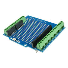 Terminál shield pro Arduino UNO