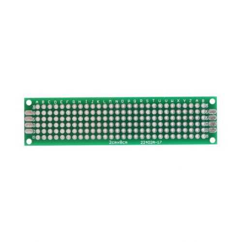 Univerzální plošný spoj 20mm x 80mm Prototyp DPS PCB FR4