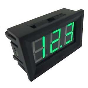 Voltmetr panelový DC 0V - 99.9V