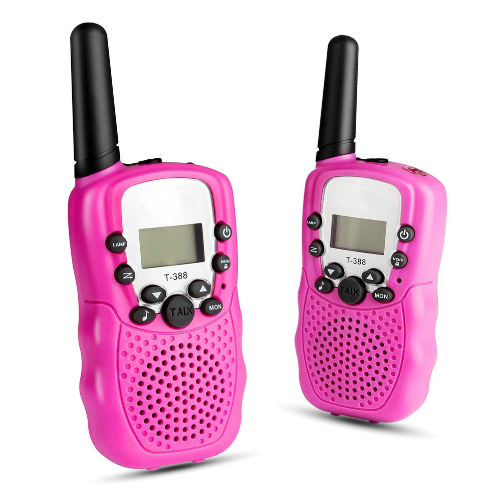 Vysílačky outdoorové T-388 růžové - 2 kusy