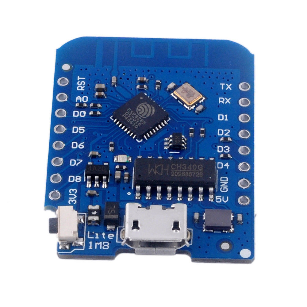 WeMos D1 mini Lite V1.0.0 wifi vývojová deska IOT 1MB Flash ESP8285