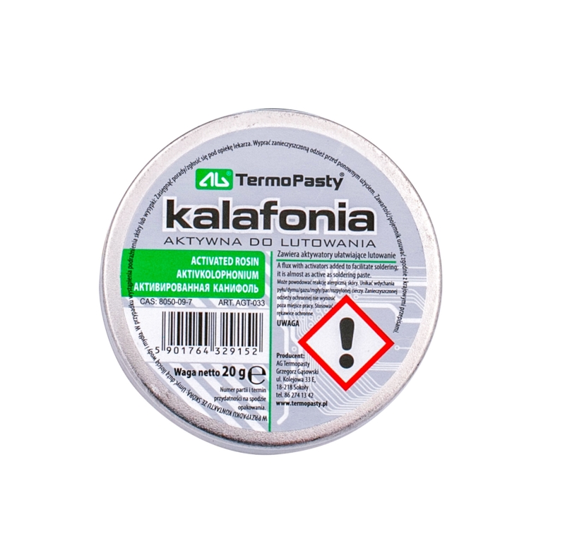Aktivní kalafuna pro pájení 20g AG