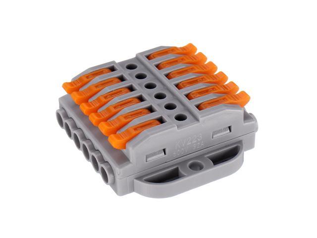 Instalační rychlosvorka bezšroubová PCT-223-6 250V 32A