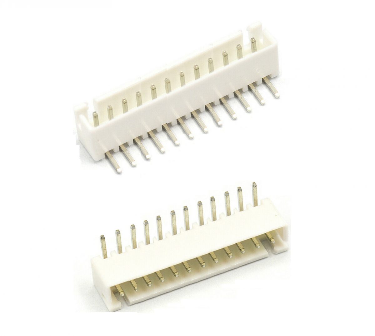 JST XH 2.54mm 12-Pin konektor na DPS pravý úhel