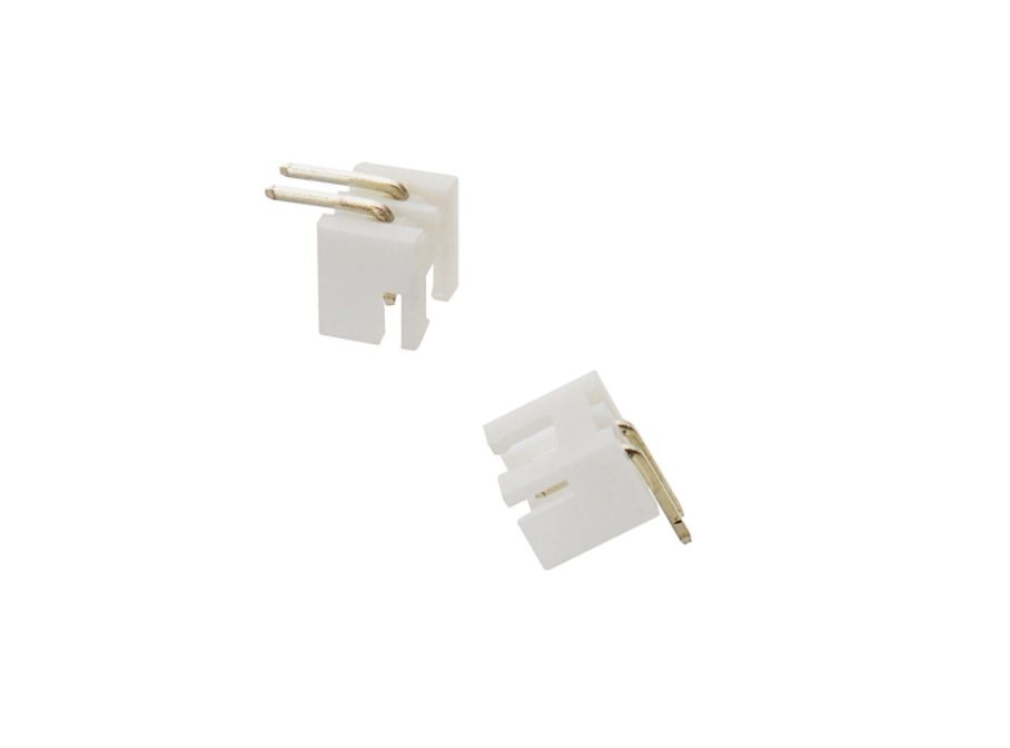 JST XH 2.54mm 2-Pin konektor na DPS pravý úhel
