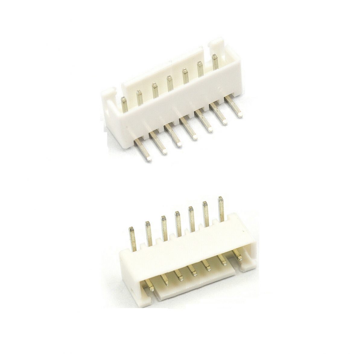 JST XH 2.54mm 7-Pin konektor na DPS pravý úhel