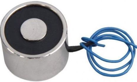 Přídržný elektromagnet 12V 1kg / 10N - 12x12mm s permanentním magnetem