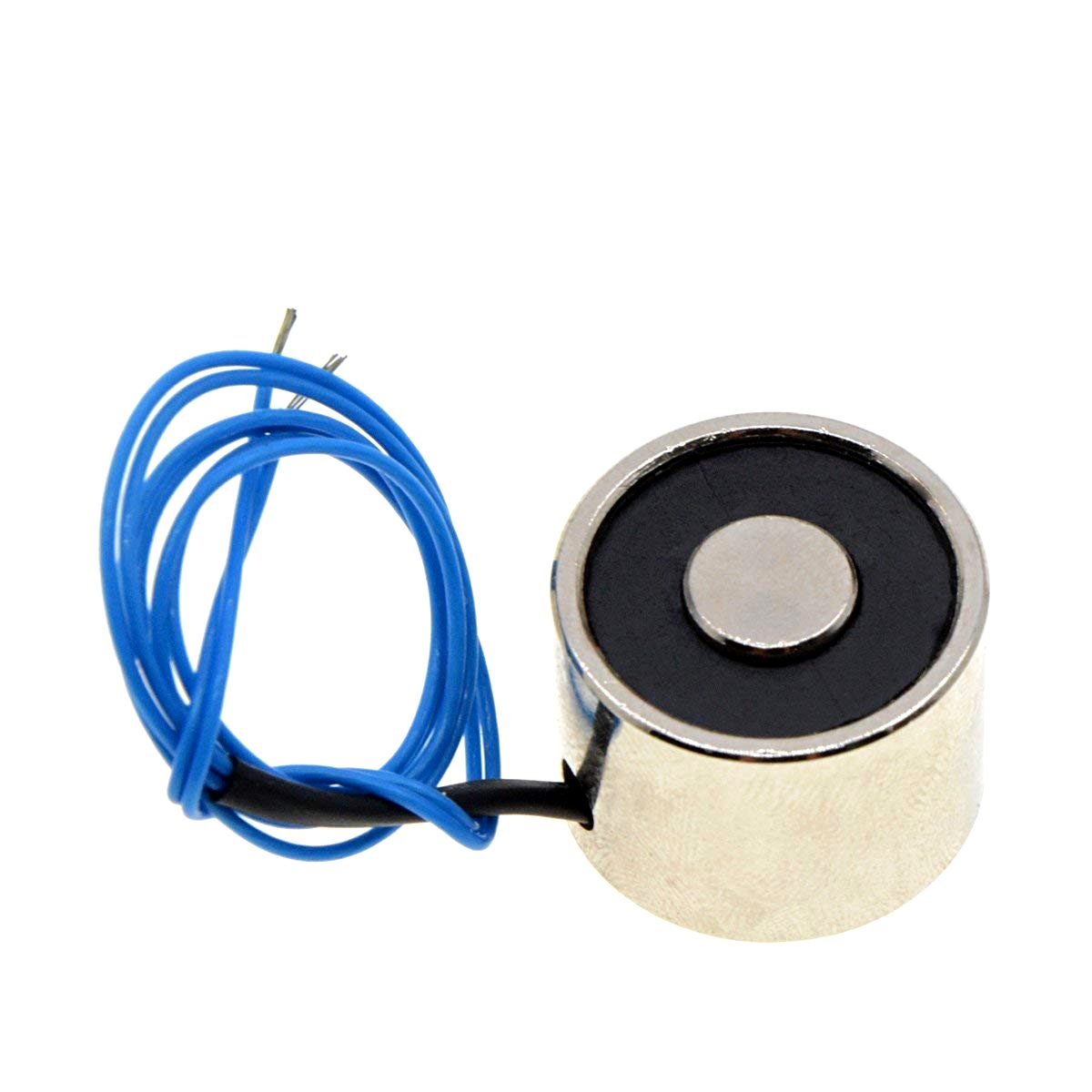Přídržný elektromagnet 12V 4.5kg / 45N - 20x23mm s permanentním magnetem