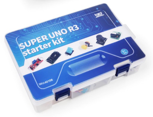 SUPER starter kit s precizním klonem UNO R3