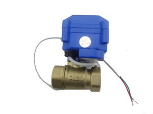 Motorizovaný kulový ventil G1/2" DN15 9-24VDC CR04