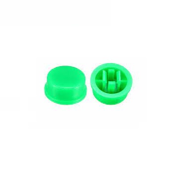 Knoflík pro mikrospínač 6x6x7.3mm - zelený