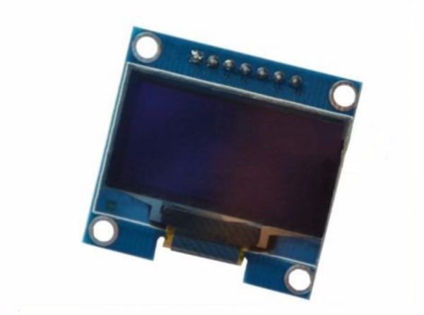 OLED displej 0.96" SPI Modrý 7 pin