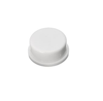 Knoflík pro mikrospínač 6x6x7.3mm - bílý