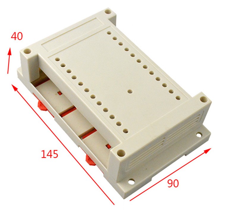 Krabička na DIN lištu 145 x 90 x 40
