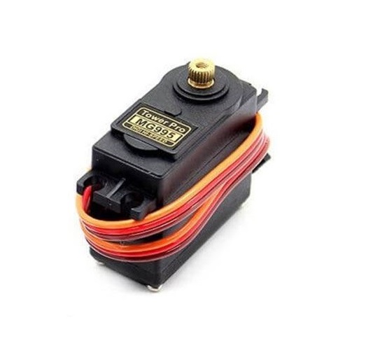 Servo MG995 s kovovými převody 12kg 360°