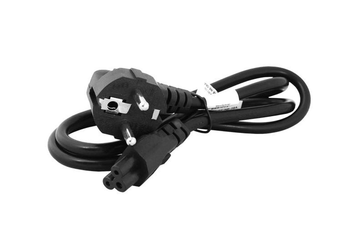 Napájecí kabel k adaptéru notebooku - trojlístek
