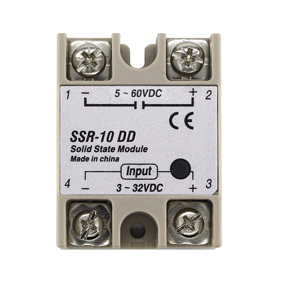 Relé SSR Solid State SSR-10DD 60VDC