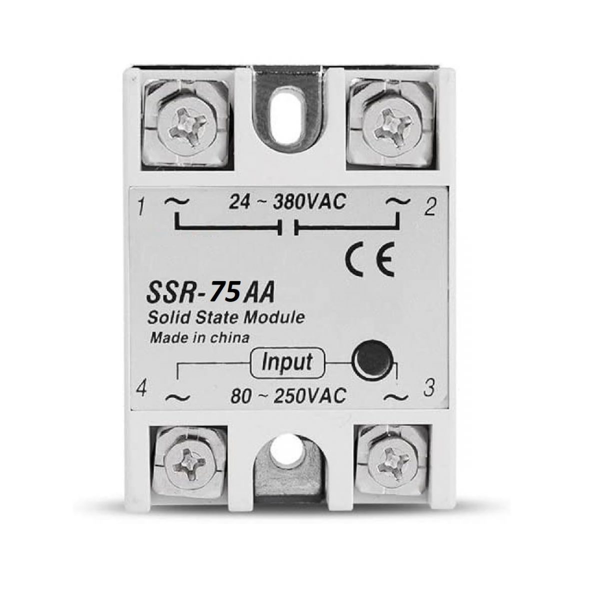 Relé SSR Solid State SSR-75AA 380V