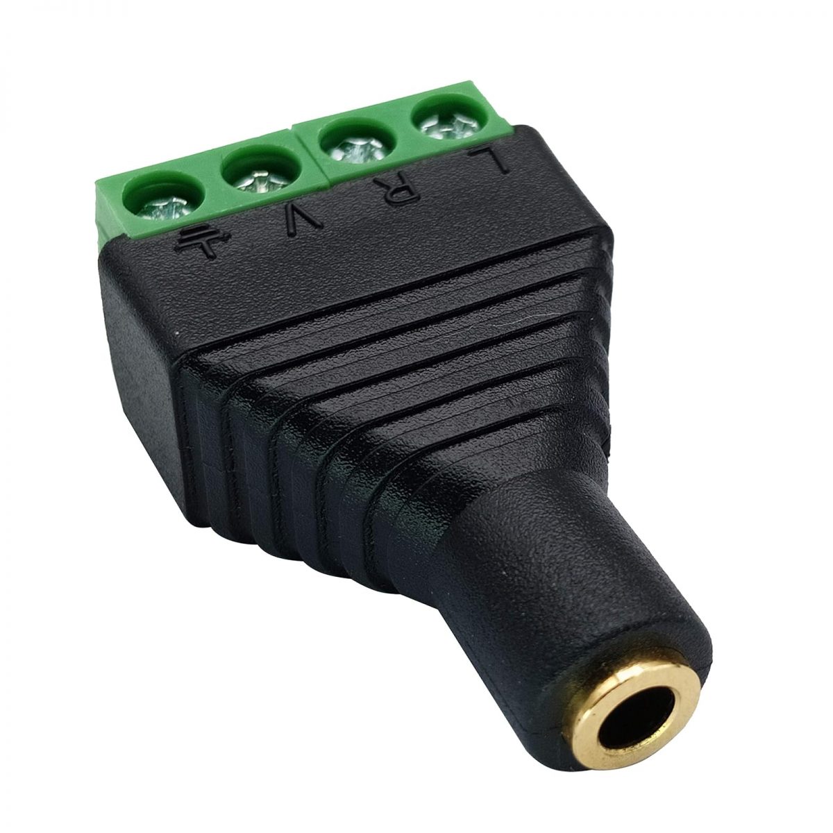 Adaptér jack 3.5 mm na svorkovnici 4 piny - Samice